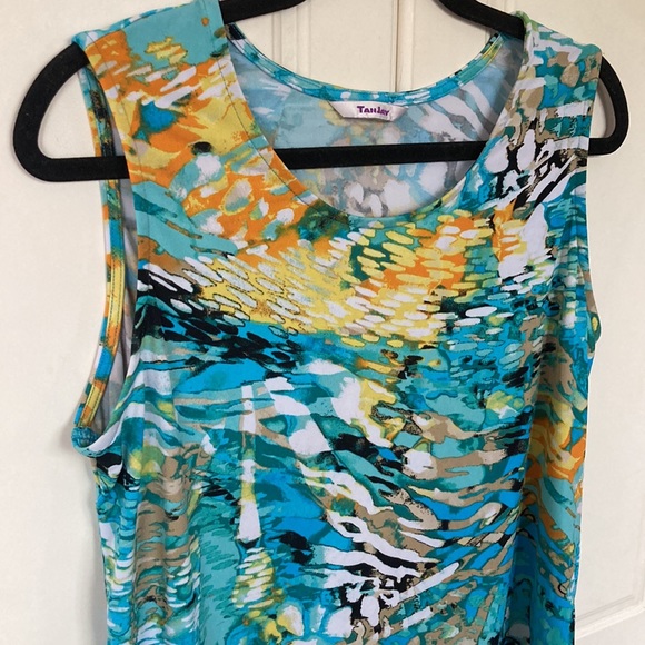 ❤️🔥5/20$TAN JAY💫Womens Multicoloured Stretchy Comfortable Round Neck Tank Top - Picture 4 of 8